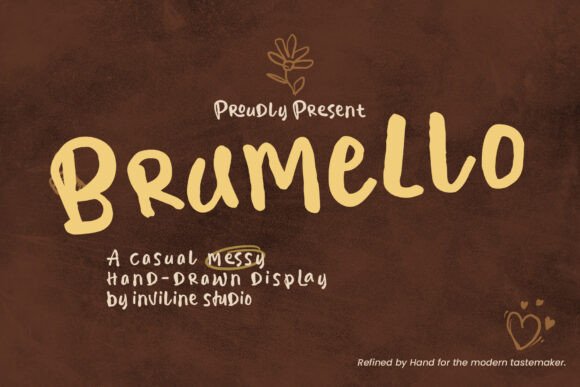 Brumello: A Display Serif Font for Polished Branding