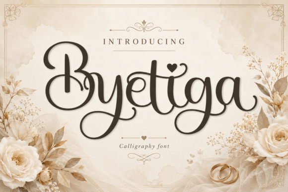 Byetiga Font: A Graceful Script for Business Branding