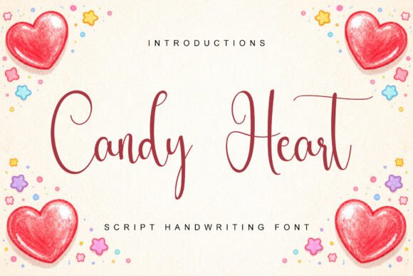 Candy Heart: A Handwritten Font for Editorial Warmth