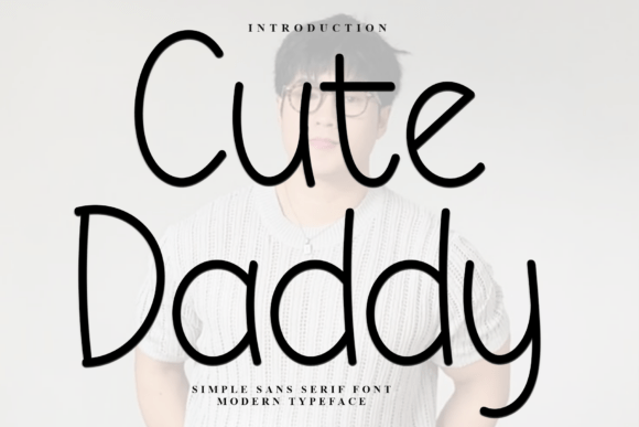 Cute Daddy: The Soft Script Font for Handmade Magic