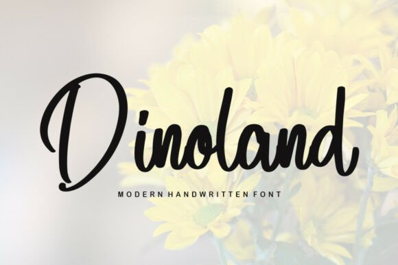 Dinoland: A Delicate Handwritten Font for Crafters