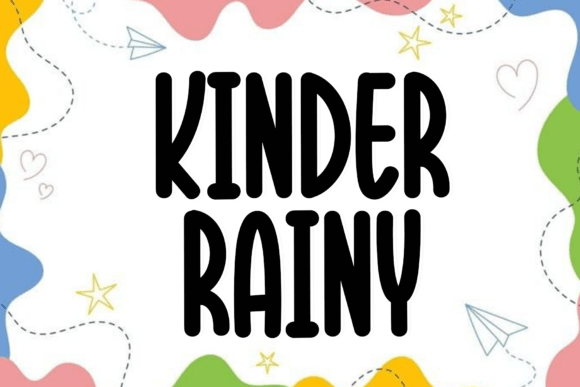 Kinder Rainy: The Airy Handwritten Typeface for Editors