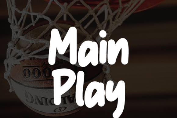 Main Play: A Script Typeface Built for Modern Campaigns