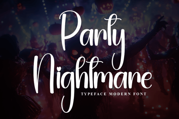 Party Nightmare Font: Elevating Editorial Design with Charm