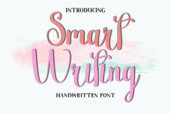 Smart Writing: The Friendly Font for Web Design