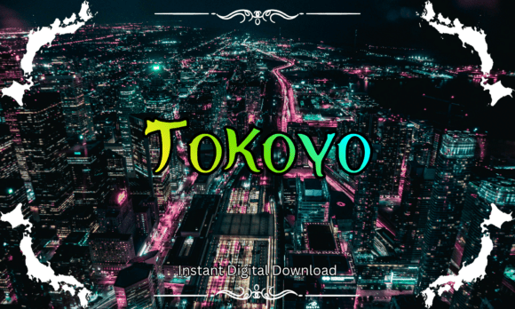 Tokoyo Font Brings Neon Energy to Digital Branding
